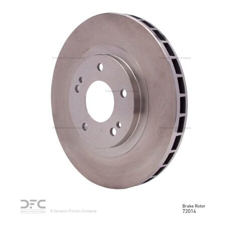 Dynamic Friction Co Disc Brake Rotor - 600-72014 600-72014